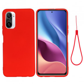 Poco F3 / Xiaomi Mi 11i 5G Case Design Nestemäinen silikoni