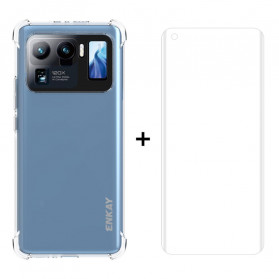 Xiaomi Mi 11 Ultra Combo Case ja karkaistu lasi ENKAY ENKAY