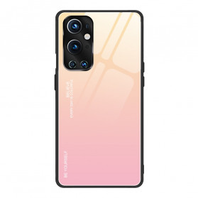 OnePlus 9 Pro karkaistu lasi Case Ole oma itsesi