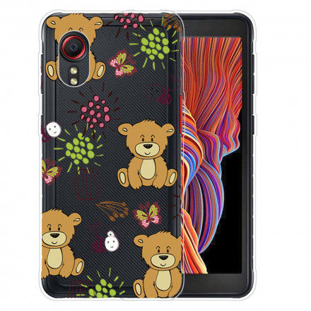 Samsung Galaxy XCover 5 Teddy Bear Cover Top