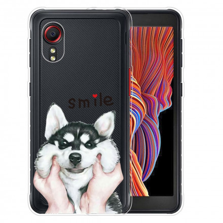 Samsung Galaxy XCover 5 Case Hymyilevä koira