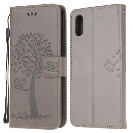 Samsung Galaxy XCover 5 puu ja pöllö hihna tapauksessa Samsung Galaxy XCover 5 puu ja pöllö hihna tapauksessa