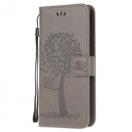 Samsung Galaxy XCover 5 puu ja pöllö hihna tapauksessa Samsung Galaxy XCover 5 puu ja pöllö hihna tapauksessa