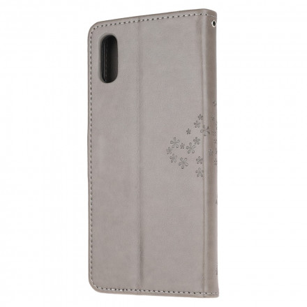 Samsung Galaxy XCover 5 puu ja pöllö hihna tapauksessa Samsung Galaxy XCover 5 puu ja pöllö hihna tapauksessa