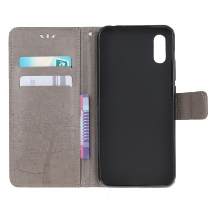 Samsung Galaxy XCover 5 puu ja pöllö hihna tapauksessa Samsung Galaxy XCover 5 puu ja pöllö hihna tapauksessa