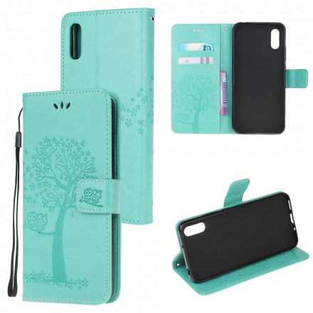 Samsung Galaxy XCover 5 puu ja pöllö hihna tapauksessa Samsung Galaxy XCover 5 puu ja pöllö hihna tapauksessa