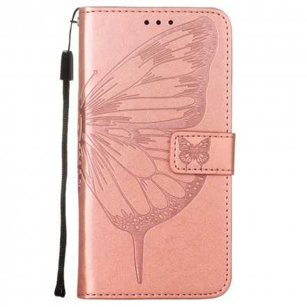 Samsung Galaxy XCover 5 Butterfly Design Kotelo hihnalla