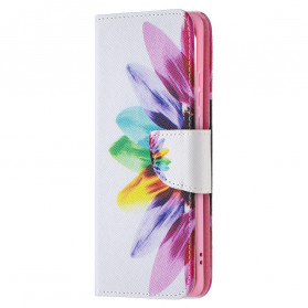 Huawei P50 Pro akvarelli kukka tapauksessa