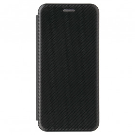 Flip Cover Huawei P50 Pro Carbon Fiber -hiilikuitukansi