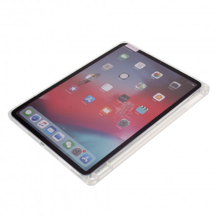 iPad Pro 11" kotelo (2021) (2020) Silikoni Clear Stylus Case (silikoni)