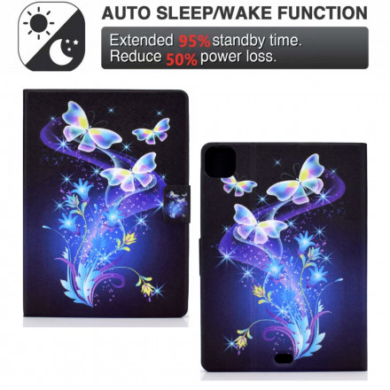 iPad Pro 11" / Air (2020) Kotelo Magic Butterflies (Taikaperhoset)