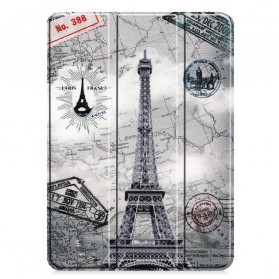 Smart Case iPad Pro 11" (2021) Eiffel-torni Stylus-kotelo iPad Pro 11" (2021) Eiffel-torni