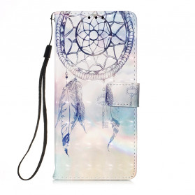 Samsung Galaxy A12 / M12 Dreamcatcher Case pastellivärinen