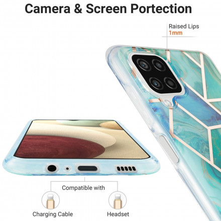 Samsung Galaxy A12 / M12 Marble Ultra Design Kotelo