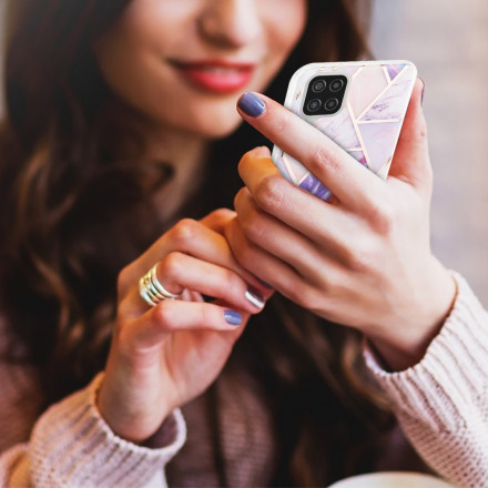 Samsung Galaxy A12 / M12 Marble Ultra Design Kotelo