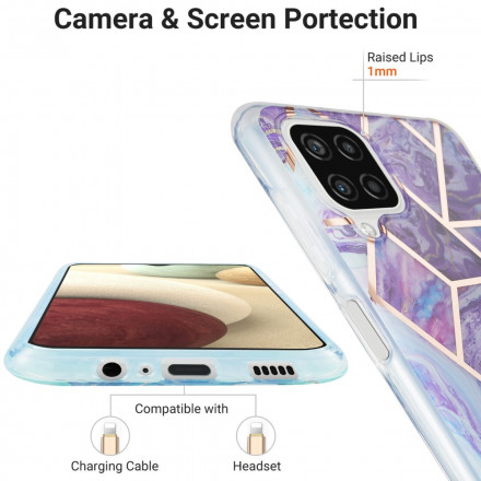 Samsung Galaxy A12 / M12 Marble Ultra Design Kotelo