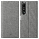 Flip Cover Sony Xperia 1 III teksturoitu VILI DMX