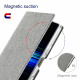 Flip Cover Sony Xperia 1 III teksturoitu VILI DMX