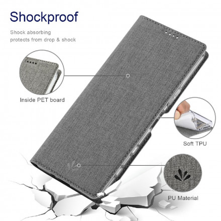 Flip Cover Sony Xperia 1 III teksturoitu VILI DMX