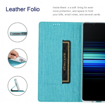 Flip Cover Sony Xperia 1 III teksturoitu VILI DMX