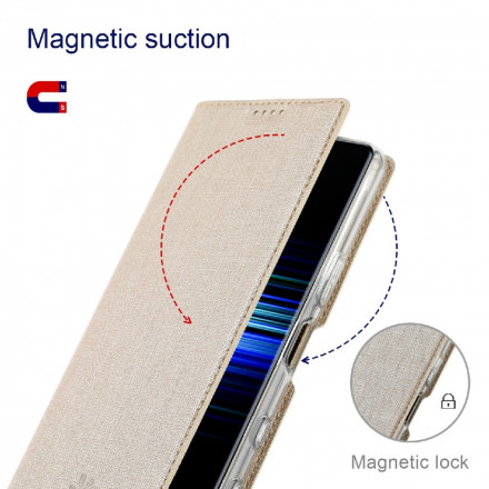 Flip Cover Sony Xperia 1 III teksturoitu VILI DMX