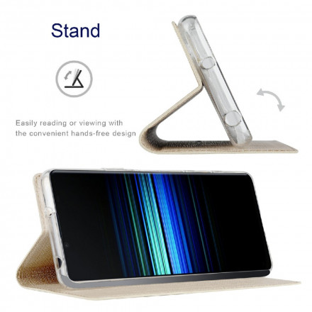 Flip Cover Sony Xperia 1 III teksturoitu VILI DMX