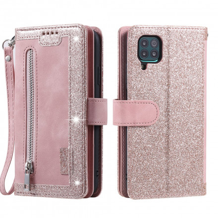 Samsung Galaxy A12 / M12 Contour Vahvistettu vetoketjullinen kotelo Samsung Galaxy A12 / M12 Contour Vahvistettu vetoketjullinen kotelo
