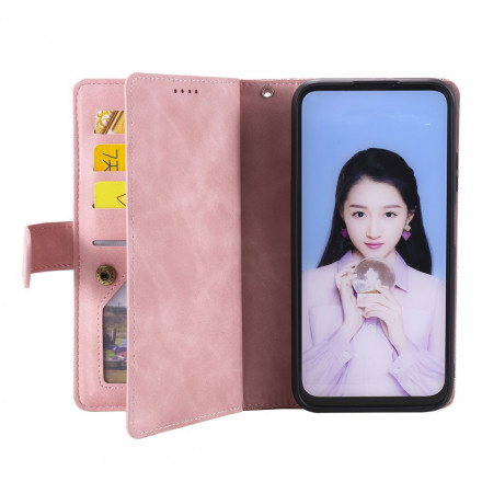 Samsung Galaxy A12 / M12 Contour Vahvistettu vetoketjullinen kotelo Samsung Galaxy A12 / M12 Contour Vahvistettu vetoketjullinen kotelo