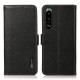Sony Xperia 5 III Nahkakotelo Litchi KHAZNEH RFID