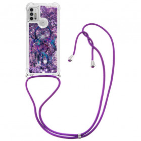 Moto G30 / Moto G10 paljettikotelo Dream Catcher (Unelmien sieppari)
