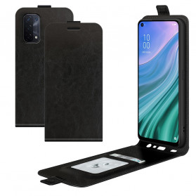 Kotelo Oppo A54 5G / A74 5G Pystysuora läppä Nahka Effect
