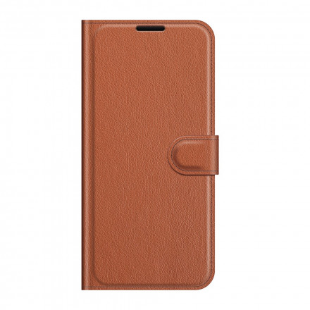 Moto G50 Cover Classic Lychee Effect