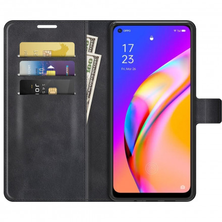 Oppo A94 5G Slim Leather Effect Case