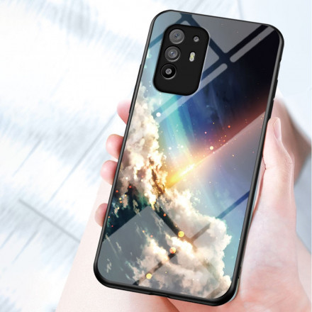 Oppo A94 5G Premium värit karkaistu lasi asia