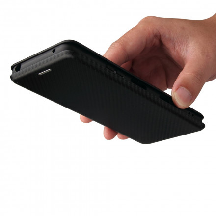 Flip Cover Sony Xperia 10 III Silikoni Hiilen värinen