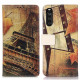 Sony Xperia 10 III Eiffel-tornin kotelo syksyllä