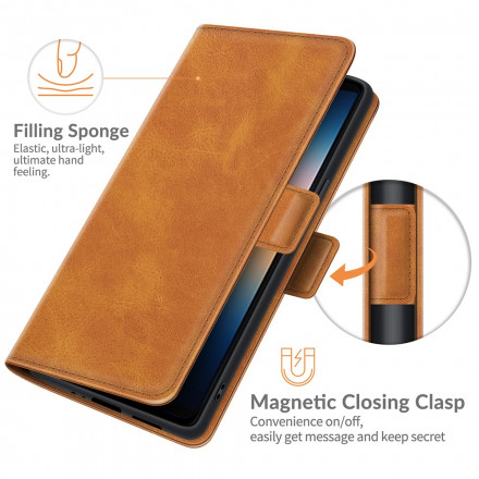 Sony Xperia 10 III Double läppä Classic Case