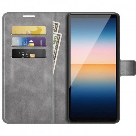 Sony Xperia 10 III Slim Leather Effect kotelo Sony Xperia 10 III Slim Leather Effect kotelo