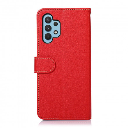 Samsung Galaxy A32 4G Asia Lychee Style RFID KHAZNEH Samsung Galaxy A32 4G Asia Lychee Style RFID KHAZNEH