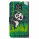 Moto G9 Play Panda ja Bambu kotelo