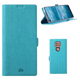 Flip Cover Moto G9 Play teksturoitu VILI DMK