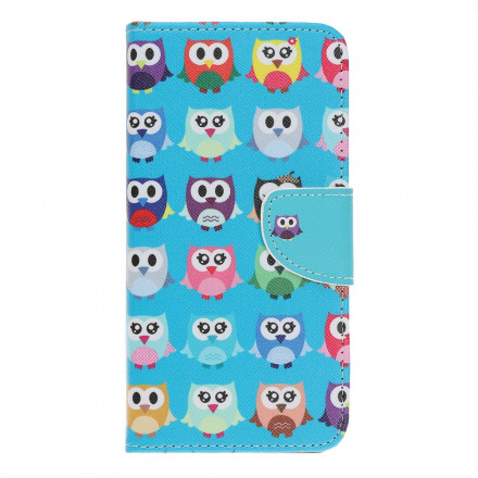 Samsung Galaxy A22 5G Multi Owl Case