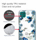 Samsung Galaxy A22 5G Kirkas asia Perhoset ja kukat Retro