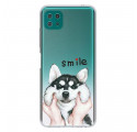 Samsung Galaxy A22 5G Smile Dog Case