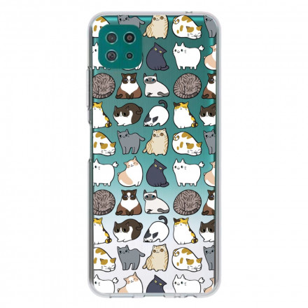 Samsung Galaxy A22 5G Case Top Cats