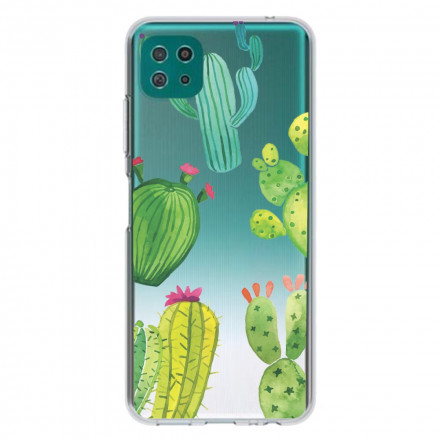 Samsung Galaxy A22 5G kaktus vesivärikotelo