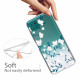 Samsung Galaxy A22 5G Valkoinen kukka kotelo