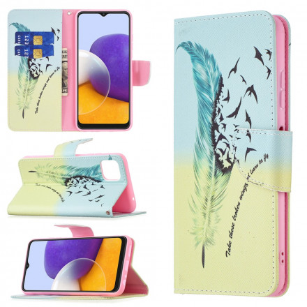 Samsung Galaxy A22 5G Learn To Fly Case