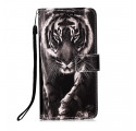 Samsung Galaxy A22 5G Night Tiger Case