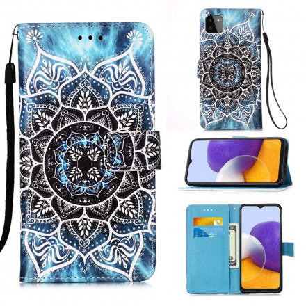 Samsung Galaxy A22 5G Case Mandala taivaalla